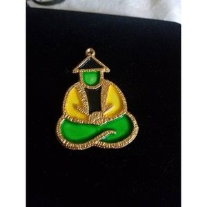 Vintage Monk Pendant